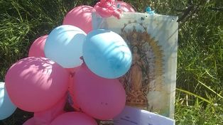 La imagen de la Virgen de Guadalupe que se soltó durante la Peregrinación llegó hasta una familia de Santa Rosa de Calchines&nbsp;