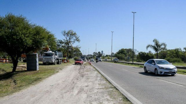 URANGA. Reducción de calzada por obras en la esquina de Gualeguaychú y Av. Ramírez