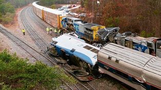Trágico choque de trenes en Carolina del Sur