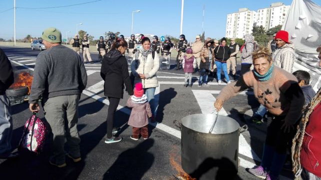 Comenzaron los piquetes en distintos puntos de la ciudad