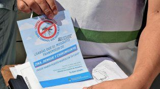 El Ministerio de Salud de Entre Ríos confirmó 78 nuevos casos de dengue.