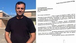 Renunció el intendente de Puerto Yeruá