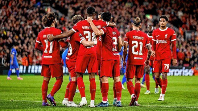 Liverpool derrotó a Royal Unión por la Europa League