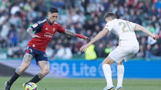 El Chimy Ávila convirtió el gol de Osasuna en el empate con Elche