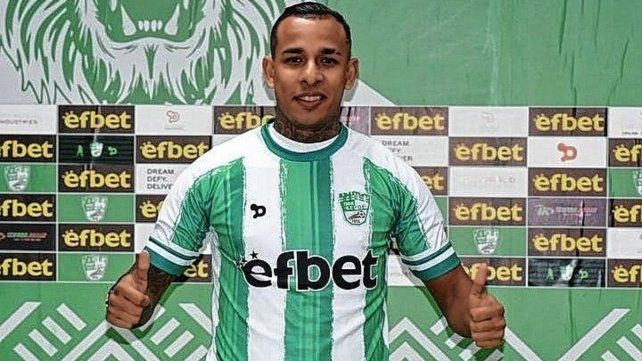 Sebastián Villa fue presentado en un equipo de Bulgaria.