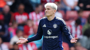 Manchester United goleó a Southampton con un gol de Garnacho