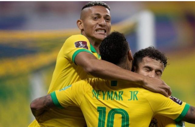 Brasil goleó a Bolivia en el debut por Eliminatorias.