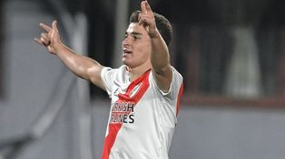 Julián Álvarez jugará su último partido con la camiseta de River.