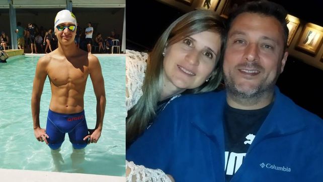 Matías cuenta con el apoyo de sus padres Valeria y Luciano