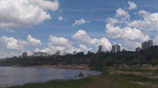 El clima: las nubes dan un respiro en un día de mucho calor