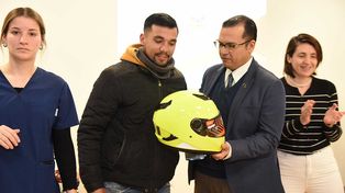 Los seguridad vial tiene su espacio dedicado a las motos en Concepción del Uruguay.