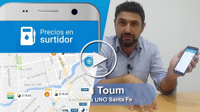 Cómo funciona Precios en surtidor, la app que permite comparar precios de naftas