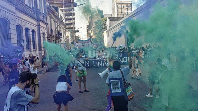 La marcha y acto por el 8M prevista para este sábado se reprogramó y será este lunes.