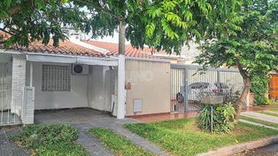 La zona de la casa asaltada en barrio 7 jefes