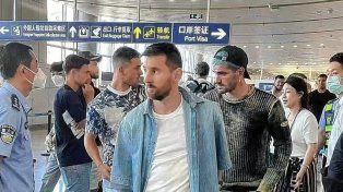 Lionel Messi junto a varios compañeros se instalaron en Beijing para los amistosos de la Selección Argentina.