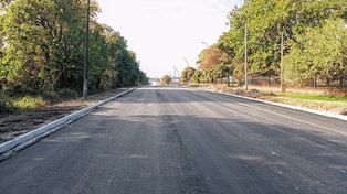 La obra integral en calle Crisólogo Larralde tiene un avance del 55%