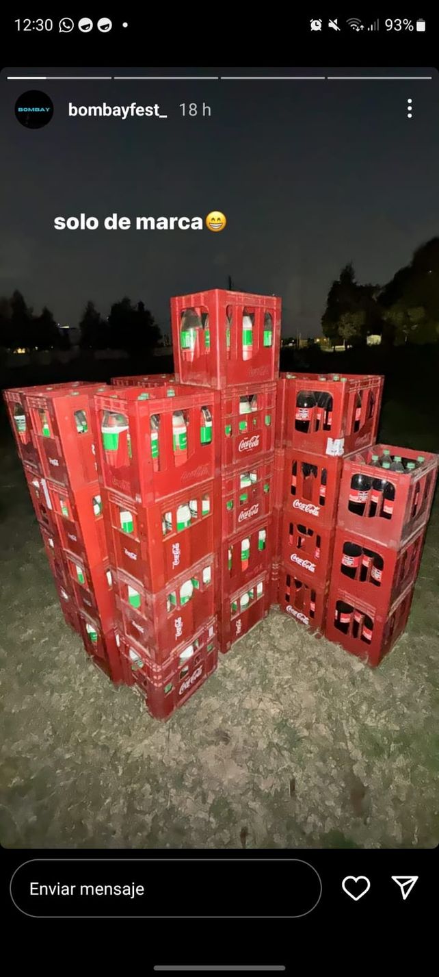 Se secuestraron numerosos cajones y packs de bebidas, alcohólicas y sin alcohol.