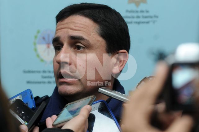 Detalles. El jefe de la Agrupación Cuerpos