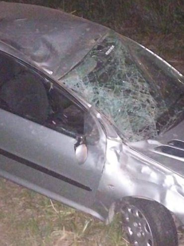 Vuelco en la ex Ruta 131: un conductor resultó ileso tras perder el control de su auto