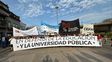 comenzo la marcha en defensa de la universidad publica en santa fe