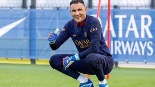 Histórico. El legendario arquero Keylor Navas arregló su llegada a Newells.