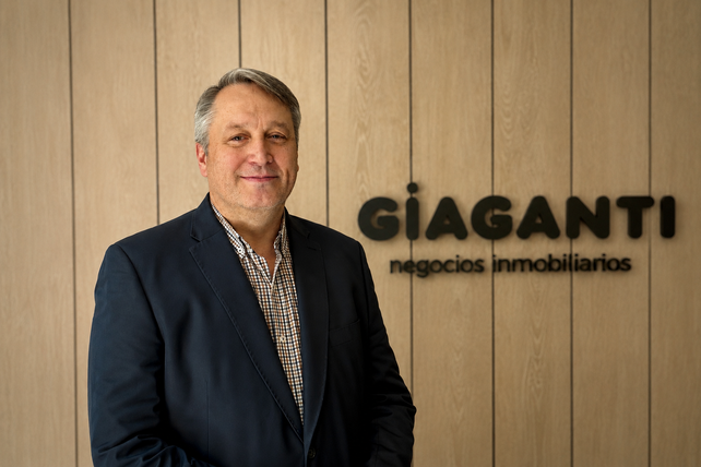 Adrián Giaganti, titular de Giaganti Negocios inmobiliarios.