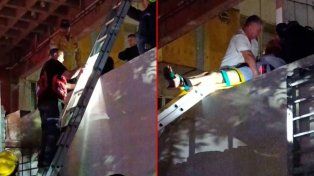 Paciente se fugó del hospital San Martín y debieron rescatarlo del techo