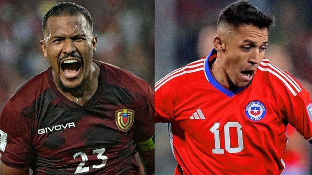 Venezuela será local ante Chile.