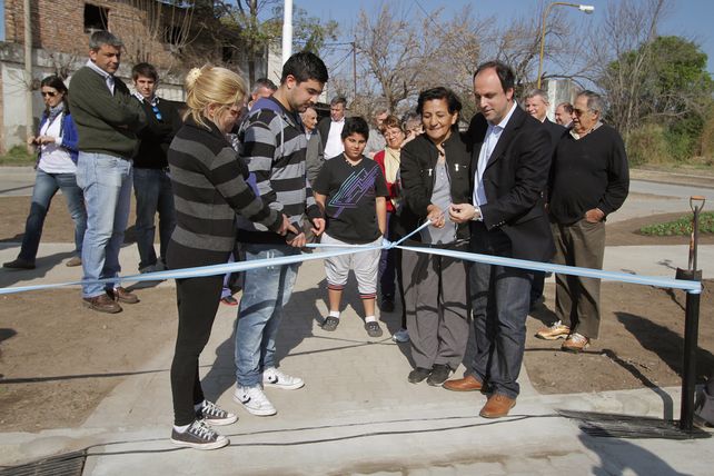 Ya está habilitada la pavimentación en el cruce de Gobernador Freyre y Pedro Ferré
