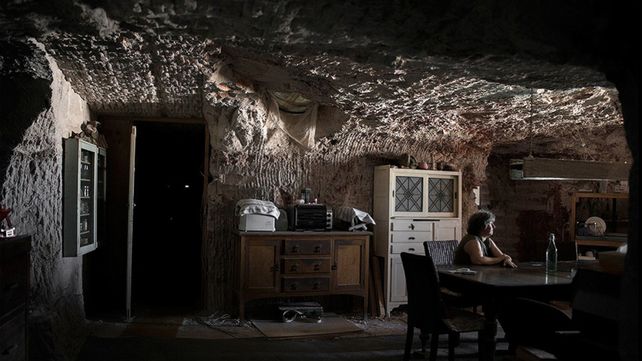 Las sorprendentes imágenes de una ciudad subterránea en medio del desierto de Australia