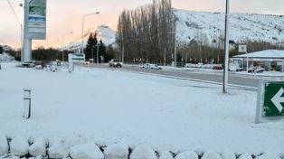 Las nevadas seguirán hasta el domingo en la Patagonia