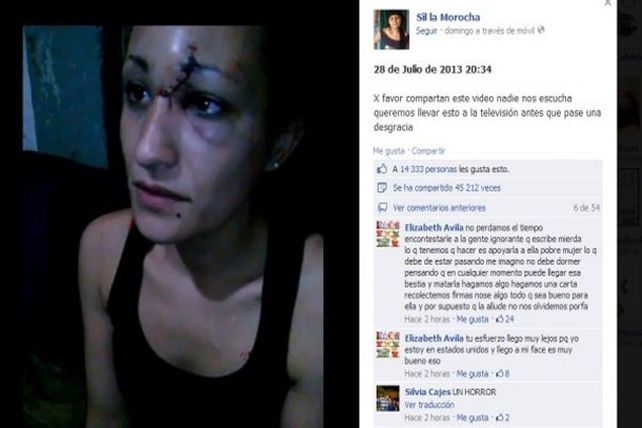 Mujeres víctimas de violencia de género hacen desesperados pedidos en Facebook