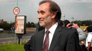 El juez Bruglia, disgustado por la falta de respaldo.