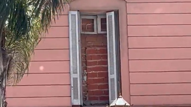 La ventana de la discordia en Casa Rosada