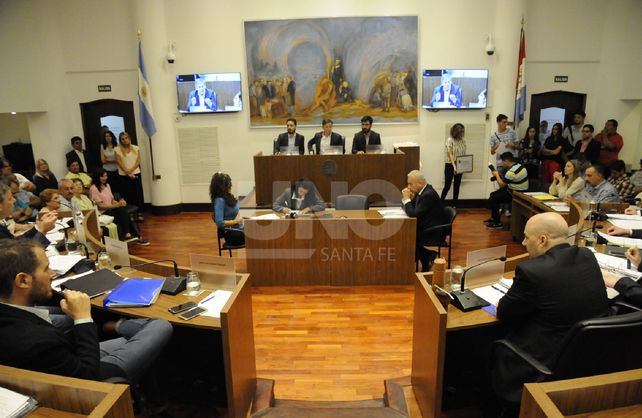 Sebastián Pignata es el actual presidente del Concejo Municipal. Foto: José Busiemi.