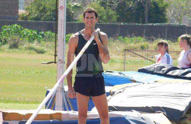 Germán Chiaraviglio se destacó en el Cenard