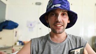 La familia de Pablo Grillo difundió un video en el que se observa la mejora y el buen ánimo del fotógrafo víctima de la represión de Bullrich.