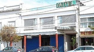 El hotel Torino, en San Nicolás de los Arroyos