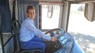 Sabrina rompió todo prejuicio y se volcó a un oficio que aún no tenía una mujer vigente trabajando.