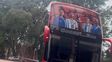 Los trapos de Newells: agradecimiento a sus embajadores y a la selección argentina