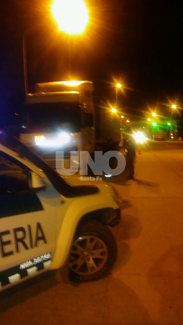 Secuestro. Se produjo en el control sobre ruta nacional 33