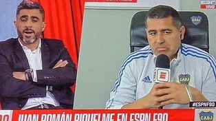Juan Román Riquelme habló sobre la pelea entre Benedetto y Zambrano&nbsp;