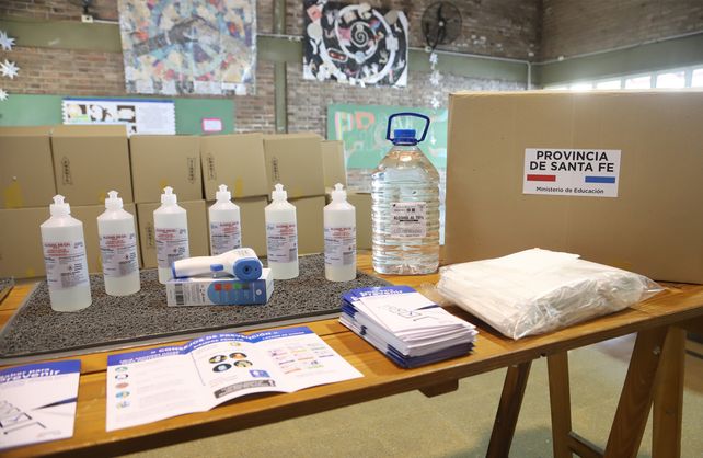 La provincia prepara elementos sanitarios y de higiene para el regreso a las aulas
