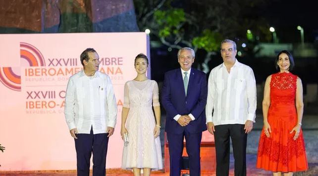 Fernández expuso en la primera sesión de la XXVIII Cumbre Iberoamericana de Jefes y Jefas de Estado y de Gobierno. Fernández expuso en la primera sesión de la XXVIII Cumbre Iberoamericana de Jefes y Jefas de Estado y de Gobierno.
