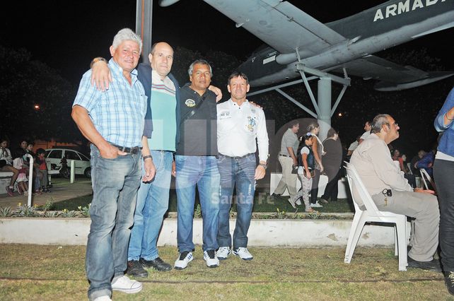 Los ex combatienetes Rolando Cardozo