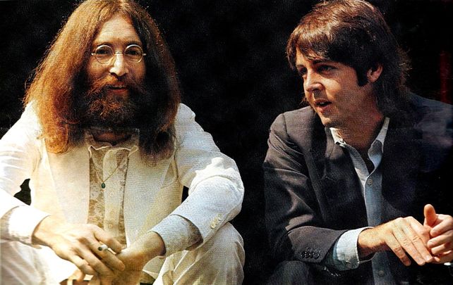 John Lennon y Paul McCartney