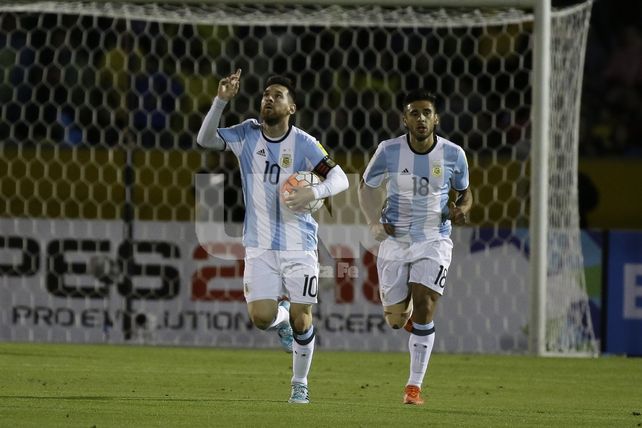 Con un Messi brillante, Argentina clasificó al Mundial después de mucho sufrimiento Con un Messi brillante, Argentina clasificó al Mundial después de mucho sufrimiento
