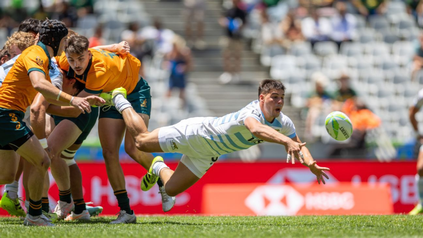 Rugby: Los Pumas 7s, con la presencia del rosarino De Haro, debutan este viernes como favoritos al oro