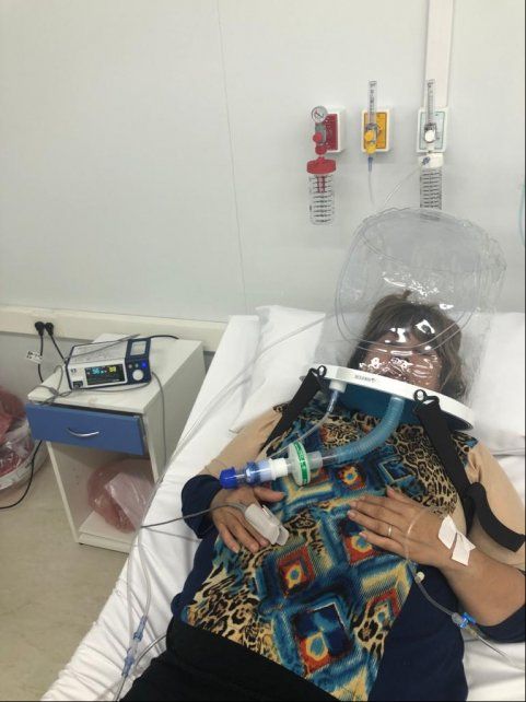 Se amplía el uso de cascos para pacientes Covid en el Hospital Modular de Baigorria Se amplía el uso de cascos para pacientes Covid en el Hospital Modular de Baigorria
