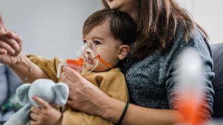 Muchos chicos permanecen internados por cuadros respiratorios.